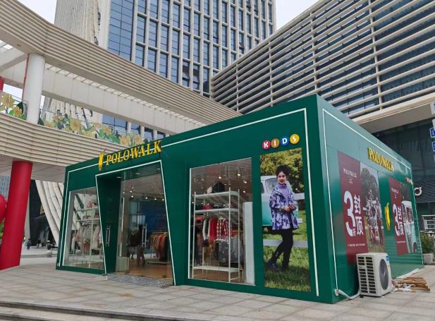 南昌特装搭建：Polowalk服装展厅搭建