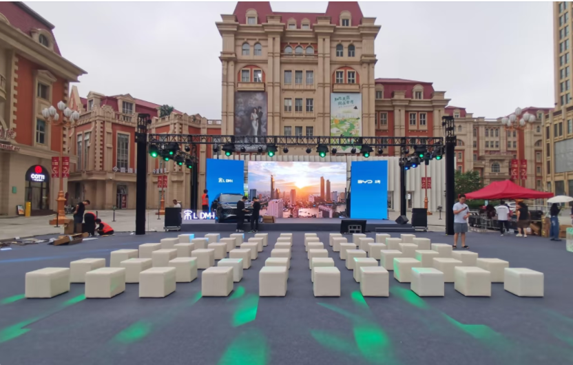 江西南昌搭建桁架舞台：7月样版-3